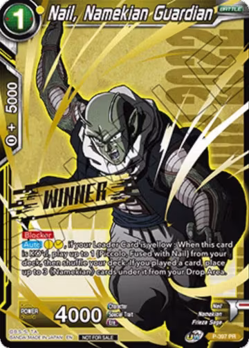 Nail, Namekian Guardian (Winner Stamped) (Championship Pack 2022 Vol.1) (P-397), Promotion Cards — DB Super card price