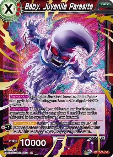 Baby, Juvenile Parasite (BT17-004), Ultimate Squad — DB Super card price