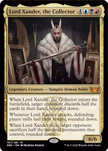 Lord Xander, the Collector (197), Streets of New Capenna — Magic card price