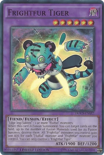 Frightfur Tiger (DOCS-ENSE2), Dimension of Chaos — Yu-Gi-Oh! card price