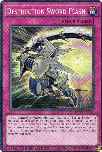 Destruction Sword Flash (DOCS-ENSE4), Dimension of Chaos — Yu-Gi-Oh! card price