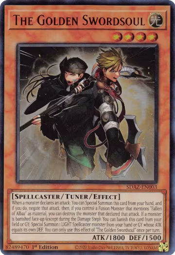The Golden Swordsoul (SDAZ-EN003), Structure Deck: Albaz Strike — Yu-Gi-Oh! card price