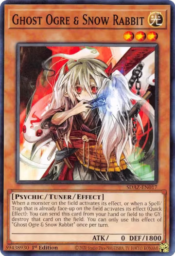 Ghost Ogre & Snow Rabbit (SDAZ-EN017) — card price