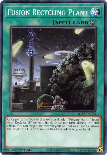 Fusion Recycling Plant (SDAZ-EN025), Structure Deck: Albaz Strike — Yu-Gi-Oh! card price