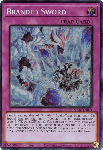 Branded Sword (SDAZ-EN031), Structure Deck: Albaz Strike — Yu-Gi-Oh! card price