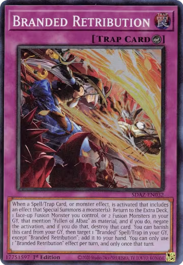 Branded Retribution (SDAZ-EN032), Structure Deck: Albaz Strike — Yu-Gi-Oh! card price