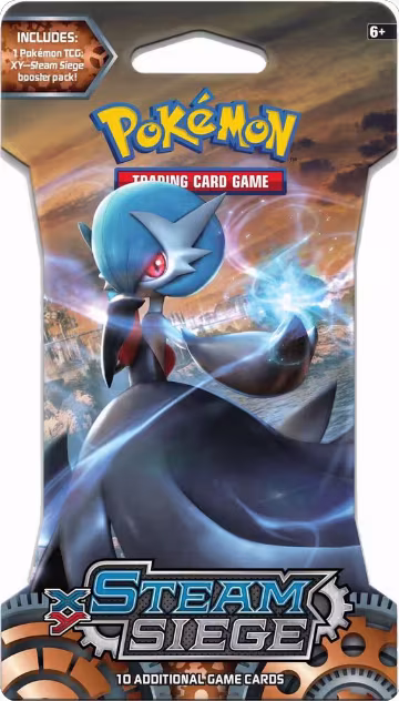 XY Steam Siege Sleeved Booster Pack, XY - Steam Siege — Pokémon sealed product price