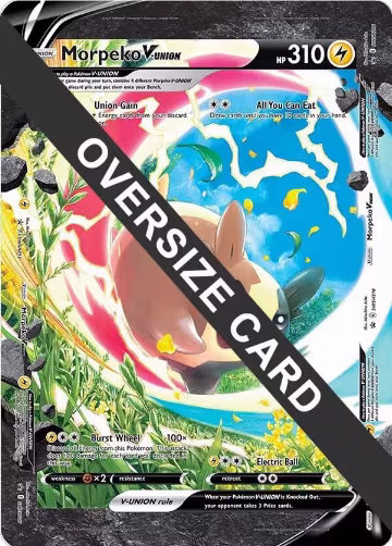 Morpeko V-UNION (SWSH215-218), Jumbo Cards — Pokémon card price
