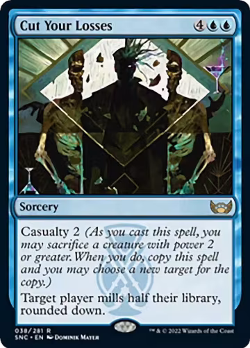 Cut Your Losses (38), Streets of New Capenna — Magic card price