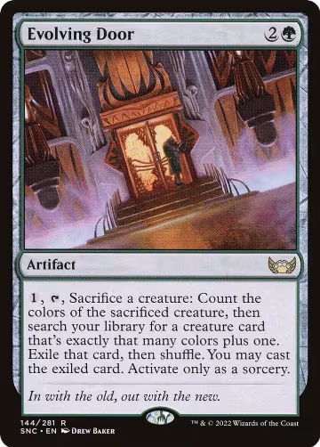 Evolving Door (144), Streets of New Capenna — Magic card price