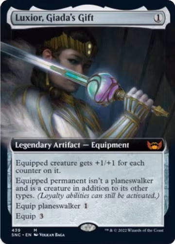 Luxior, Giada's Gift (Extended Art) (439), Streets of New Capenna — Magic card price