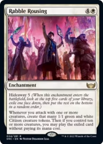 Rabble Rousing (24), Streets of New Capenna — Magic card price