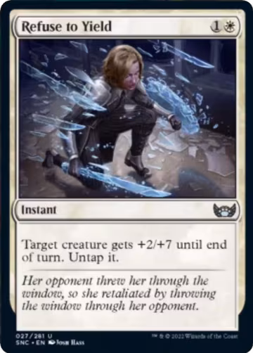 Refuse to Yield (27), Streets of New Capenna — Magic card price