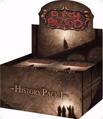 History Pack Vol.1 Booster Box, History Pack Vol.1 — Flesh & Blood sealed product price