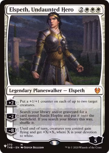 Elspeth, Undaunted Hero (270/254), The List Reprints — Magic card price