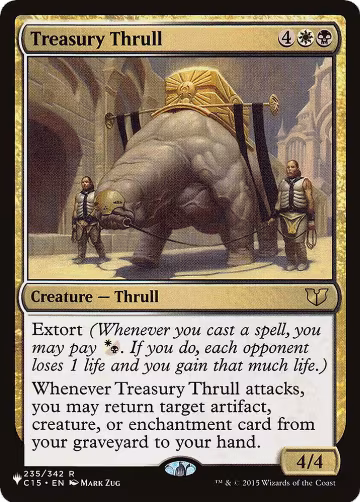 Treasury Thrull (235/342), The List Reprints — Magic card price