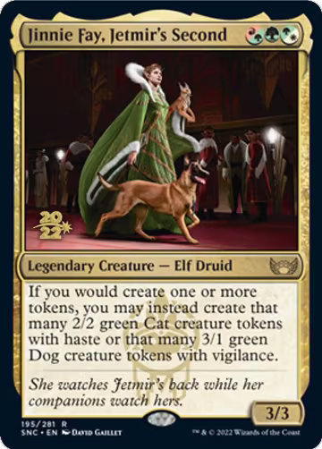 Jinnie Fay, Jetmir's Second (195), Prerelease Cards — Magic card price