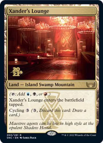 Xander's Lounge (260), Prerelease Cards — Magic card price