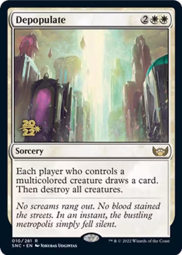 Depopulate (10), Prerelease Cards — Magic card price