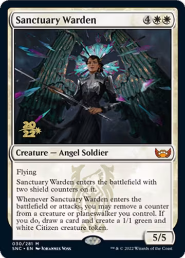 Sanctuary Warden (30), Prerelease Cards — Magic card price