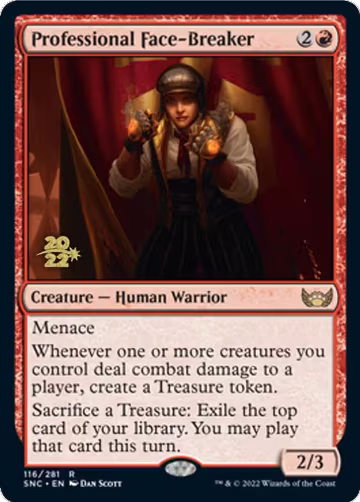 Professional Face-Breaker (116), Prerelease Cards — Magic card price
