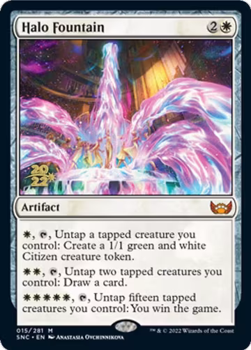Halo Fountain (15), Prerelease Cards — Magic card price