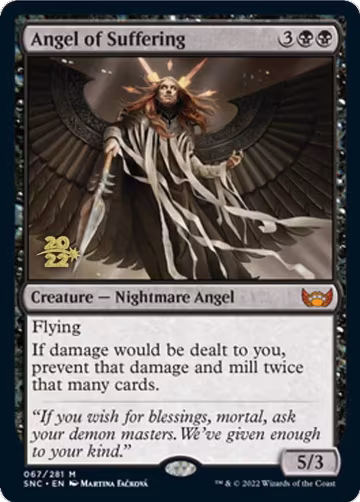 Angel of Suffering (67), Prerelease Cards — Magic card price