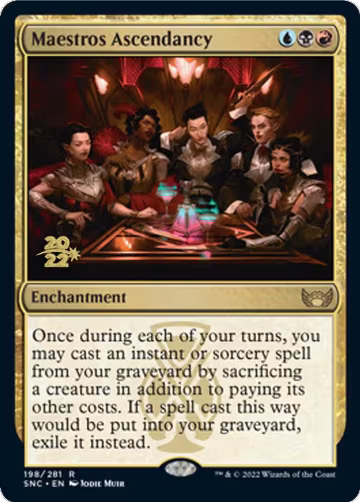 Maestros Ascendancy (198), Prerelease Cards — Magic card price
