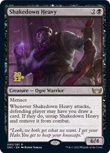 Shakedown Heavy (95), Prerelease Cards — Magic card price