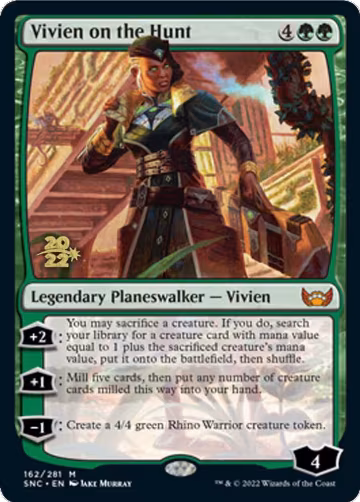 Vivien on the Hunt (162), Prerelease Cards — Magic card price