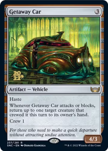 Getaway Car (237), Prerelease Cards — Magic card price