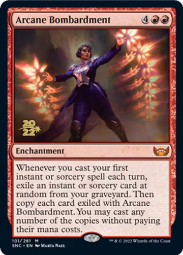 Arcane Bombardment (101), Prerelease Cards — Magic card price