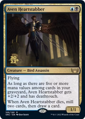 Aven Heartstabber (166), Prerelease Cards — Magic card price