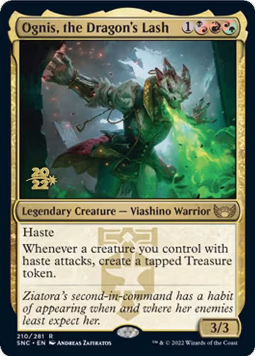 Ognis, the Dragon's Lash (210), Prerelease Cards — Magic card price
