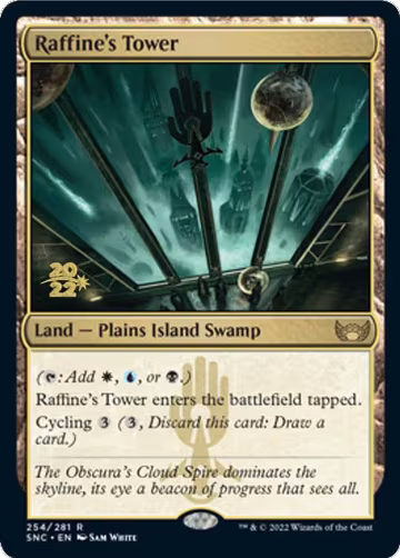 Raffine's Tower (254), Prerelease Cards — Magic card price