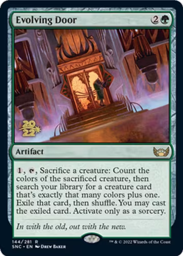 Evolving Door (144), Prerelease Cards — Magic card price