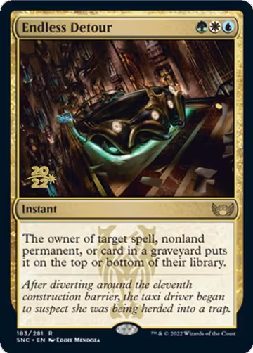 Endless Detour (183), Prerelease Cards — Magic card price