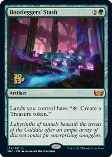 Bootleggers' Stash (134), Prerelease Cards — Magic card price