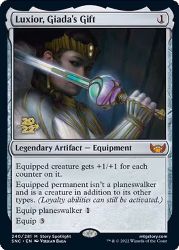 Luxior, Giada's Gift (240), Prerelease Cards — Magic card price