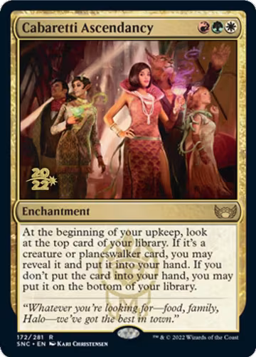 Cabaretti Ascendancy (172), Prerelease Cards — Magic card price
