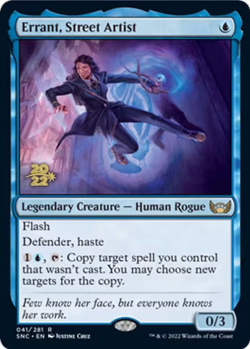 Errant, Street Artist (41), Prerelease Cards — Magic card price