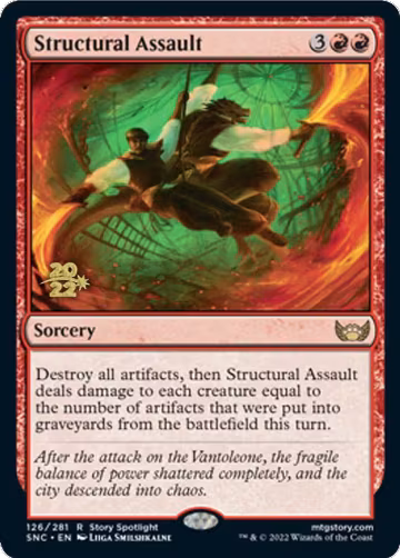 Structural Assault (126), Prerelease Cards — Magic card price