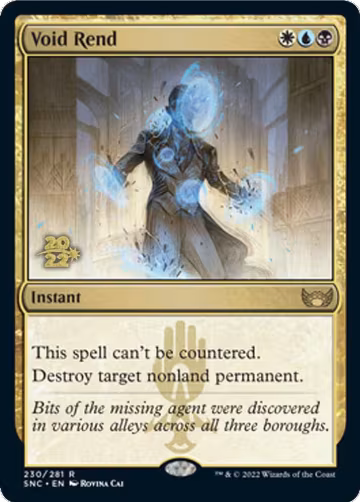 Void Rend (230), Prerelease Cards — Magic card price