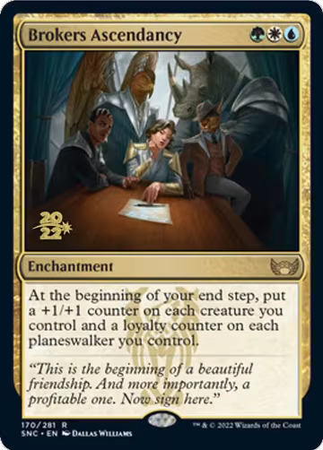 Brokers Ascendancy (170), Prerelease Cards — Magic card price