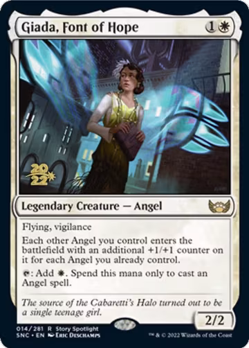 Giada, Font of Hope (SNC) (14), Prerelease Cards — Magic card price