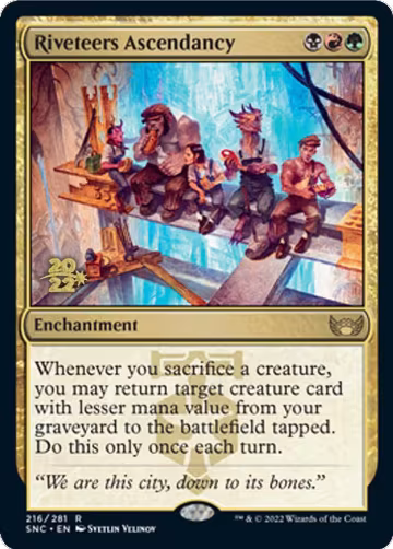 Riveteers Ascendancy (216), Prerelease Cards — Magic card price