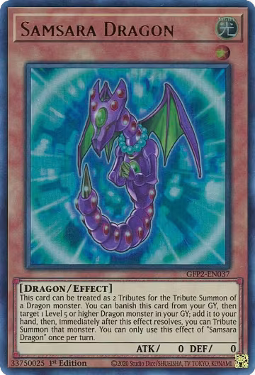 Samsara Dragon (GFP2-EN037), Ghosts From the Past: The 2nd Haunting — Yu-Gi-Oh! card price