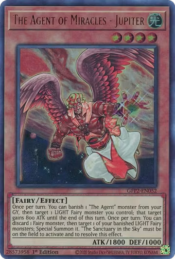 The Agent of Miracles - Jupiter (GFP2-EN052), Ghosts From the Past: The 2nd Haunting — Yu-Gi-Oh! card price