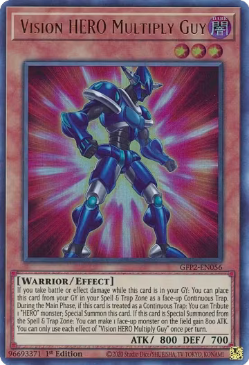 Vision HERO Multiply Guy (GFP2-EN056), Ghosts From the Past: The 2nd Haunting — Yu-Gi-Oh! card price