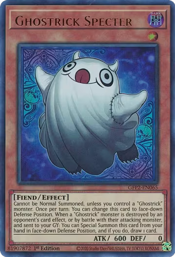 Ghostrick Specter (GFP2-EN065), Ghosts From the Past: The 2nd Haunting — Yu-Gi-Oh! card price